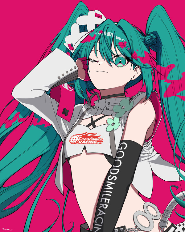 レーシングミク2025ファンアート
