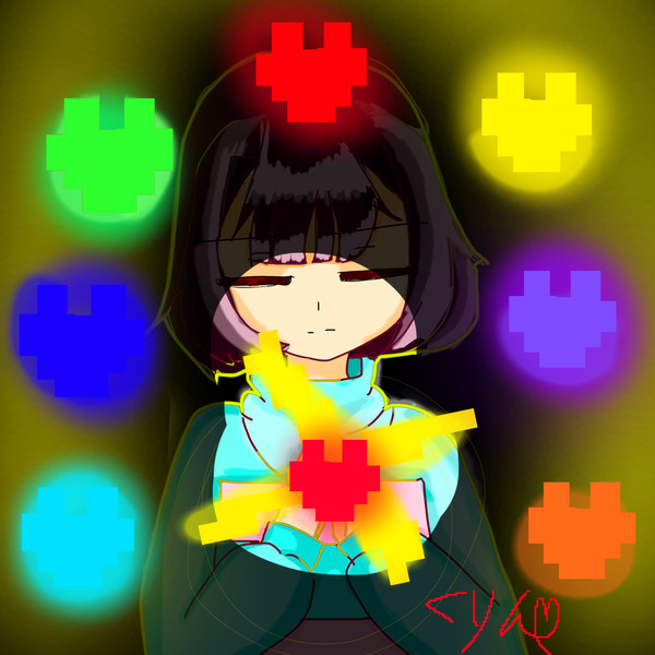 Undertaleを久しぶりに描いてみた