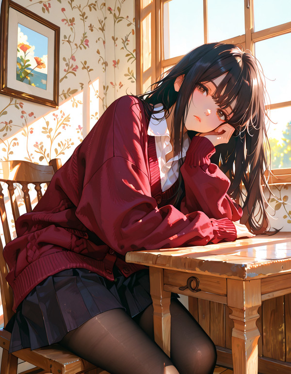 Deep Red Reverie - 1/3