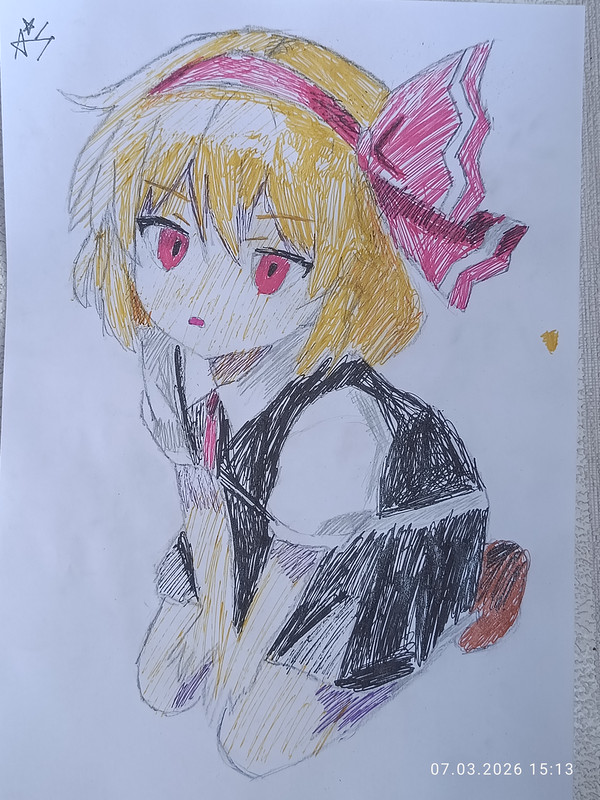 rumia on paper