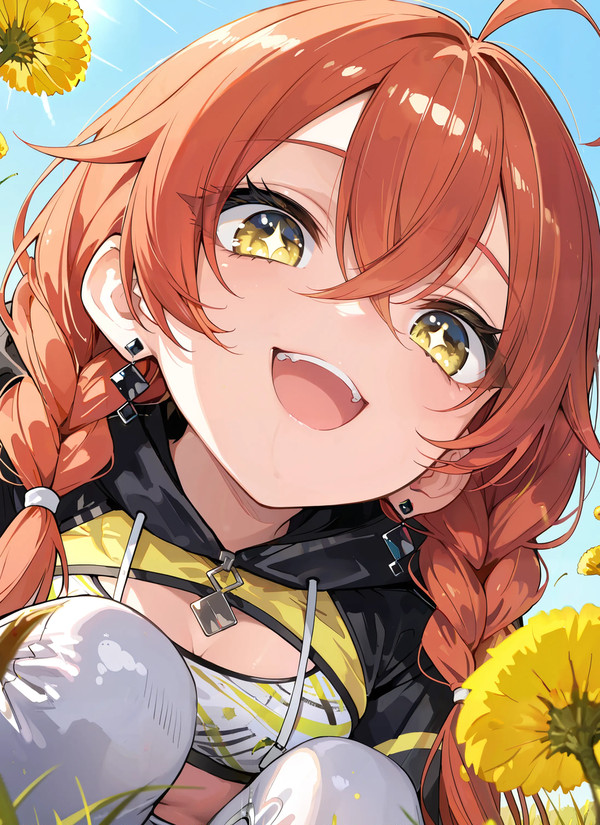 ダンデライオンと赤ちゃんライオン