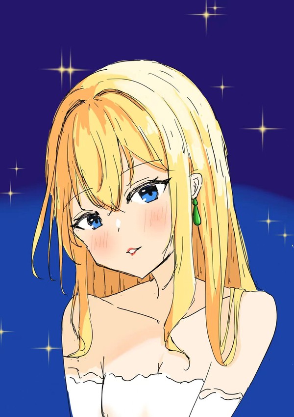 金髪お姉さん