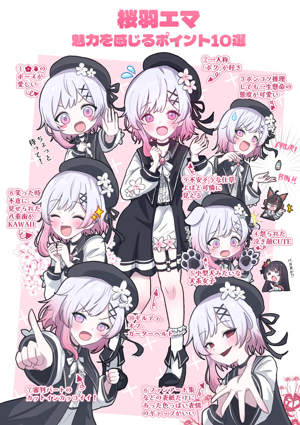 桜羽エマの魅力を紹介してみた