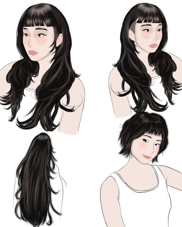 hair makeover color