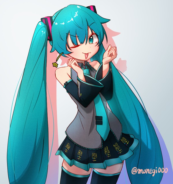初音ミク！