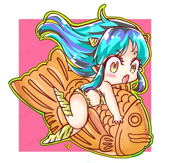 ラムちゃんとタイヤキ