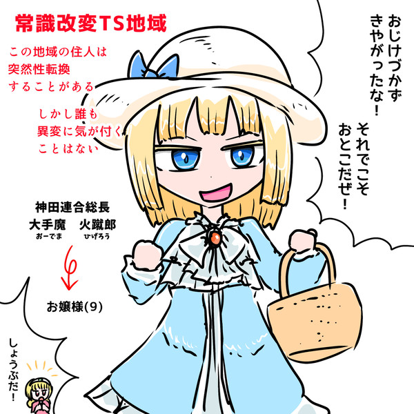 常識改変TS地域