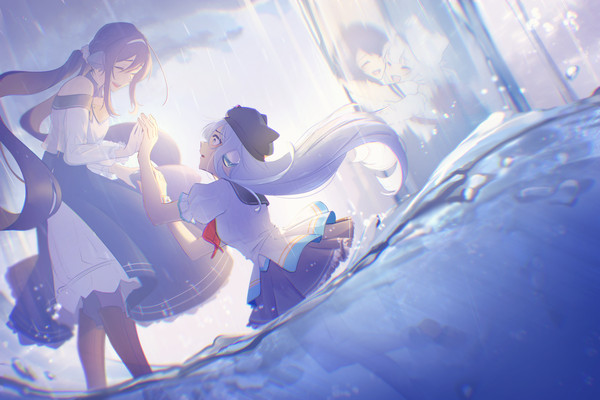 as aquaria’s waters rise