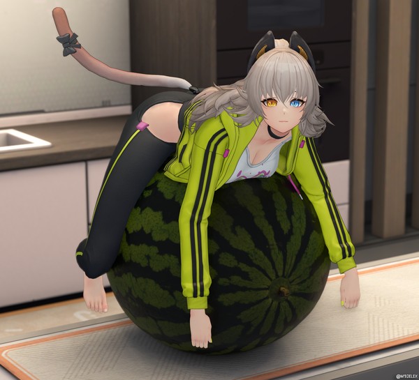 Cats on Watermelons-Arbuz Remake