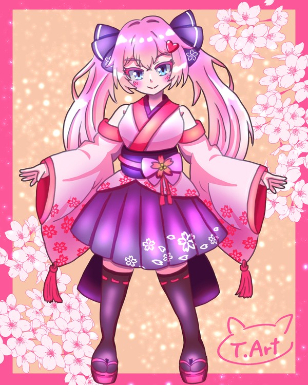 桃香ちゃん（春の装い）