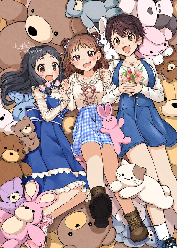くるみちゃんと愛海ちゃんと雫ちゃん