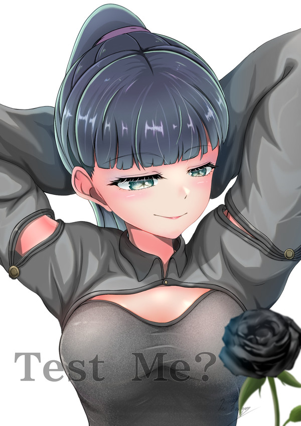 ファンアート 黒川あかね TEST ME?
