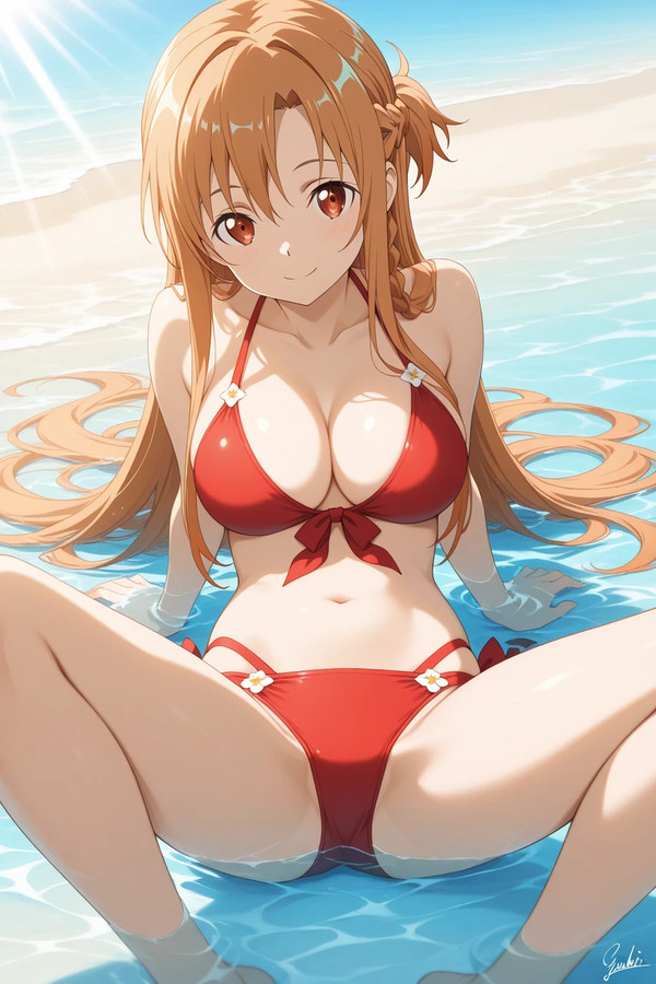 これが限界。ソードアートオンライン・アスナの水着姿です。