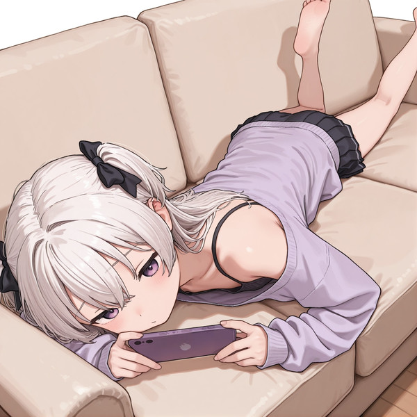 セーターツインテ♂