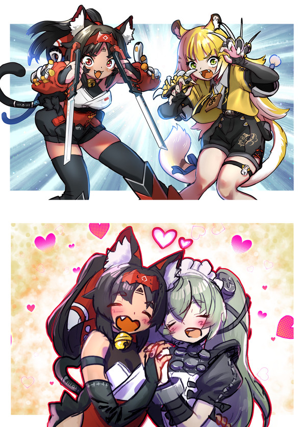 猫又とお友達！
