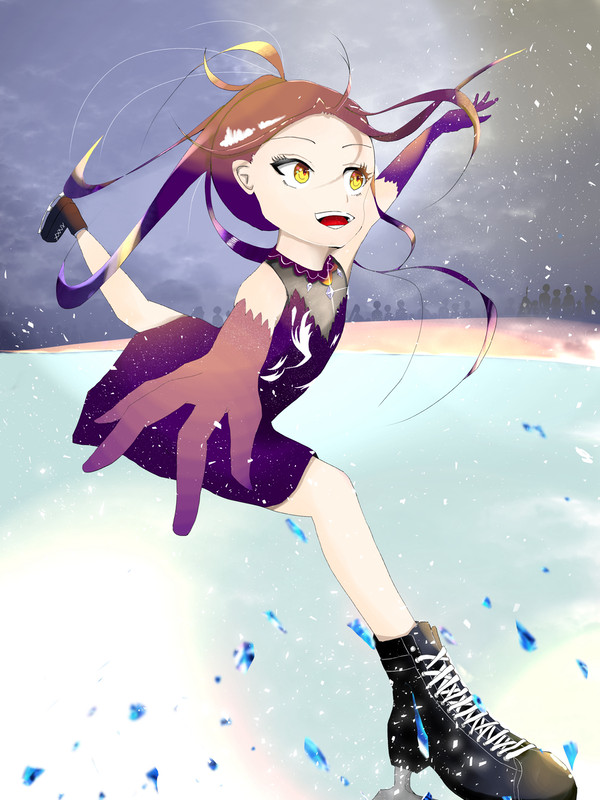 メダリストの狼嵜光描いてみた