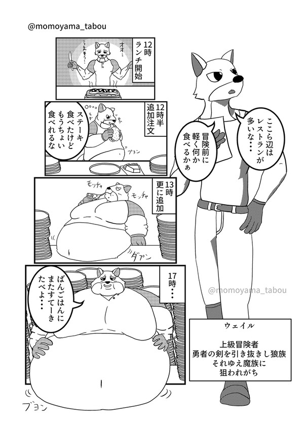 勇者ウェイルのランチタイム