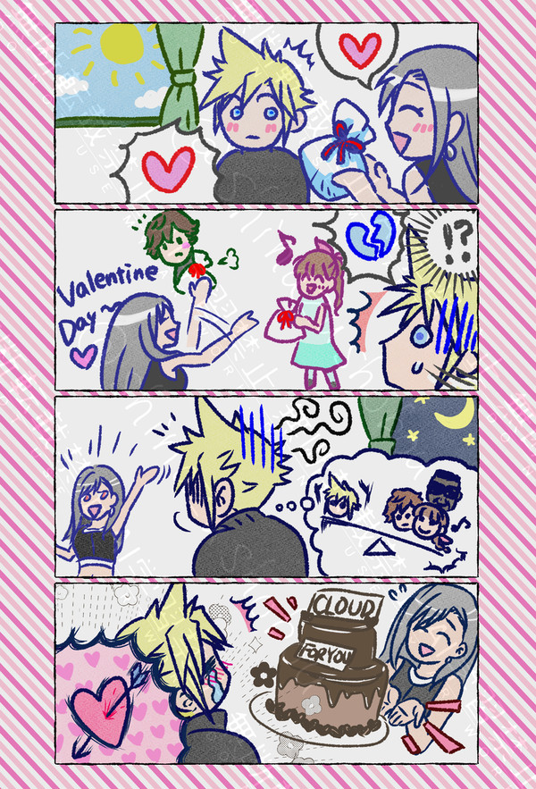 2026クラティバレンタイン4コマ