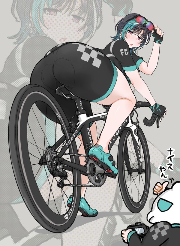 チャリちはちゃん。