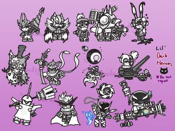 Lil’ Dark Heroes