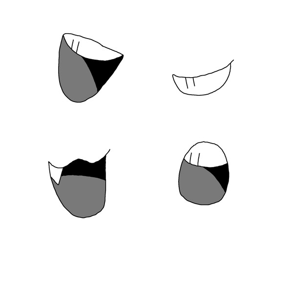 Anime and Manga mouths