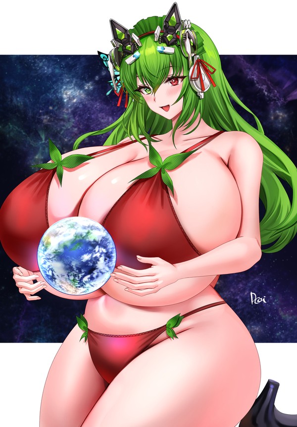 宇宙レベルの巨女ちゃん - 1/3