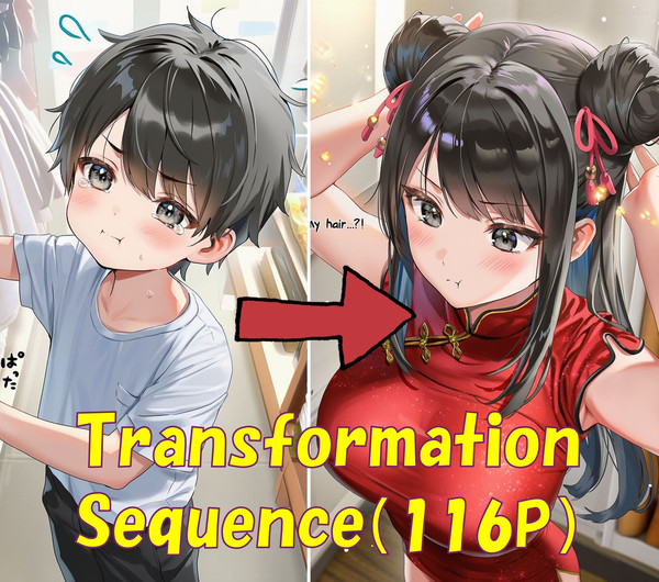 TSF 39 Change Clothes to MILF TG