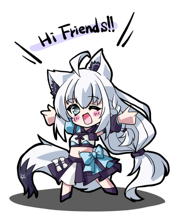 デフォルメフブちゃん