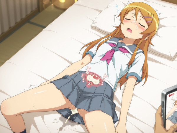 桐乃ちゃんとスヤスヤH