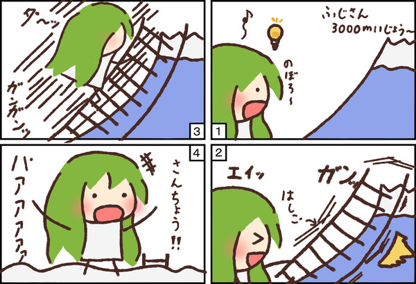 ほんわか早苗さん色付き１１０