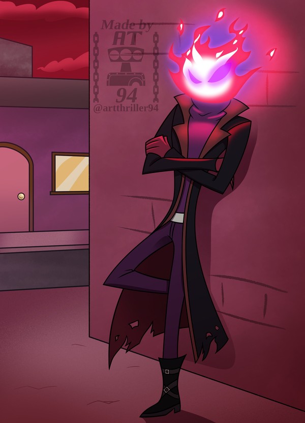 My hazbin hotel/helluva boss Oc
