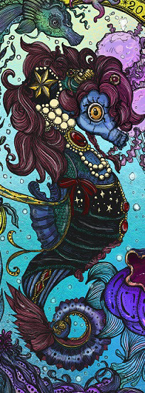 "Obsidian depths"~黒曜石のような深海~