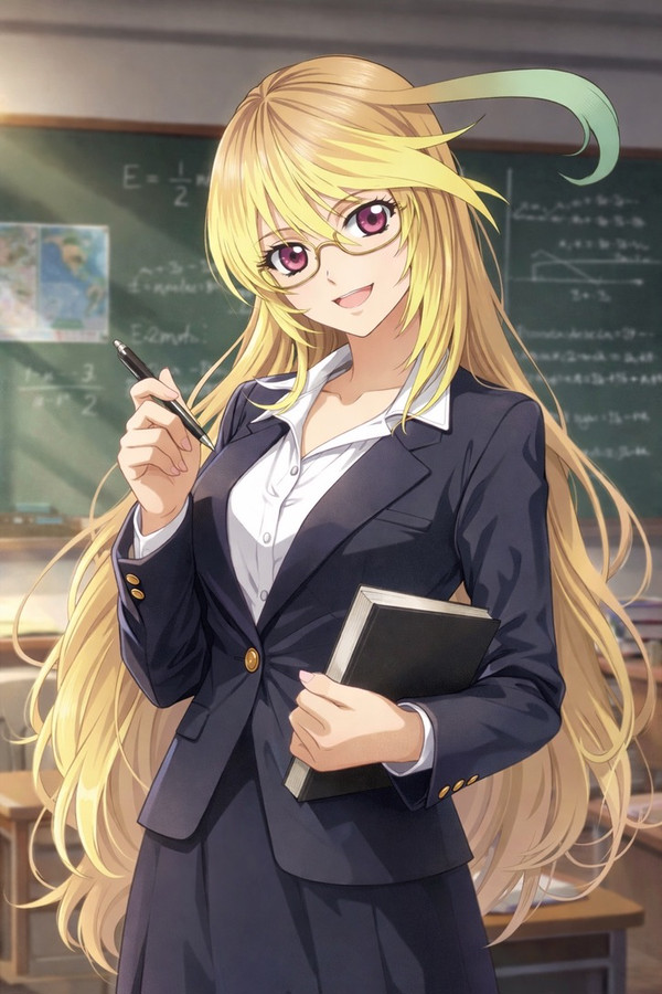 学園教師風のミラ様