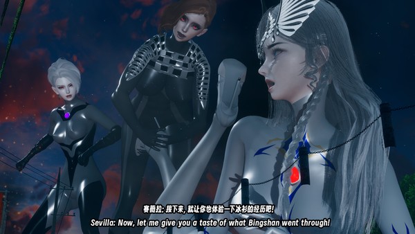 冰衫&埃雷诺拉的玉足调教（下）