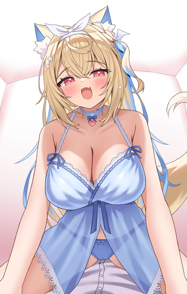 馬乗りフワワ