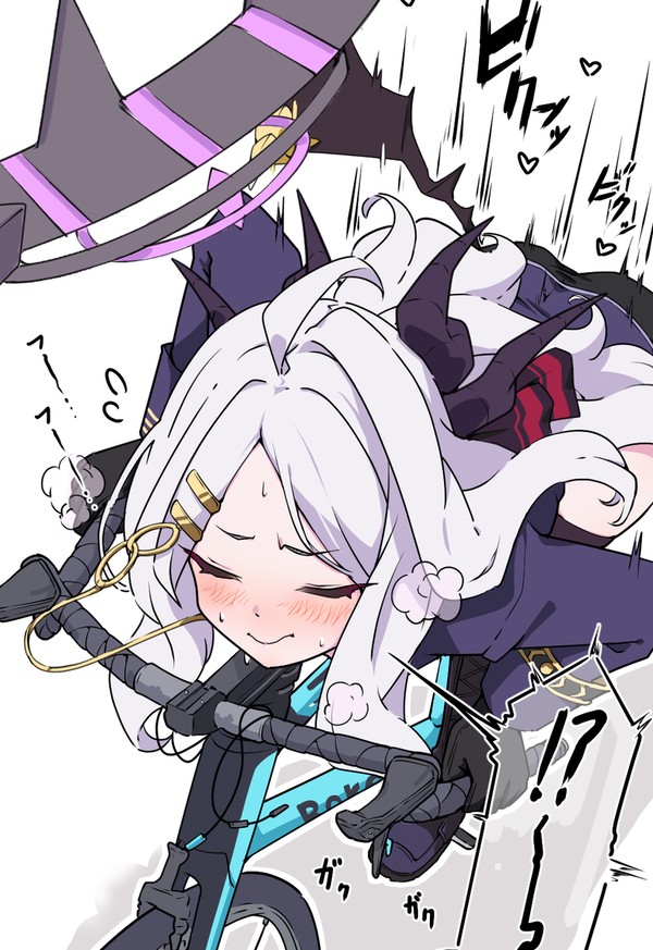 ブルアカ　ヒナと自転車２