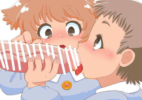 ちょうどいい高さにお口があるのがいけない!あるのがいけない!