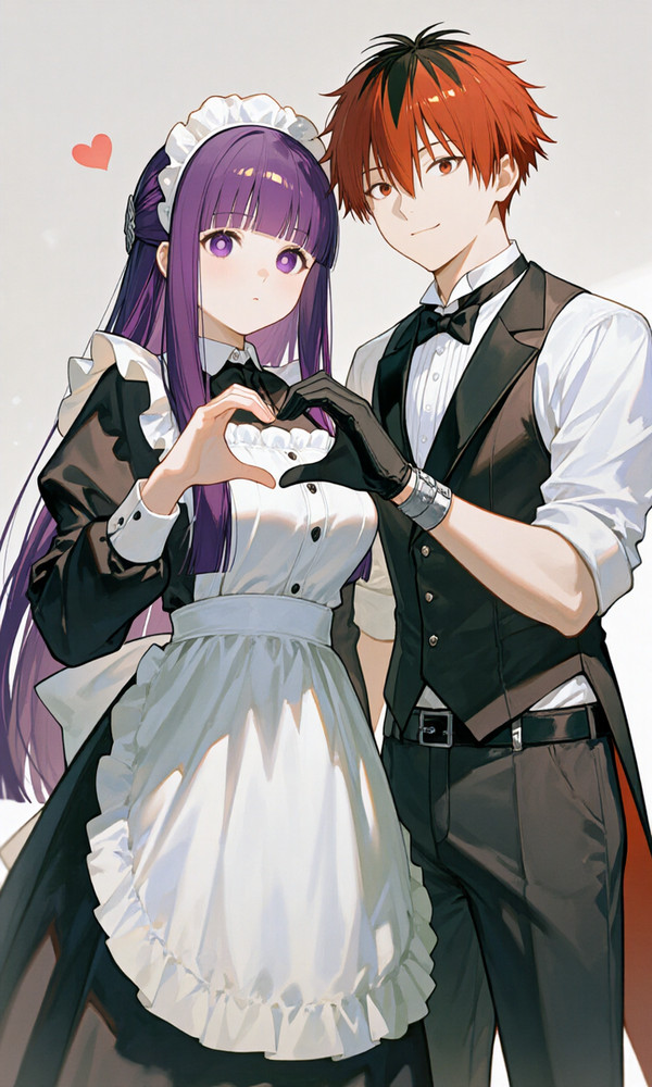メイドさんと執事さんなシュタフェル夫妻