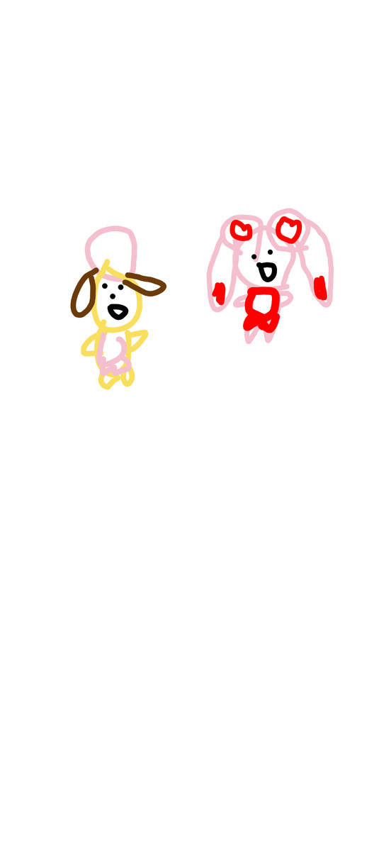 ハチュピンとスカイちゃん