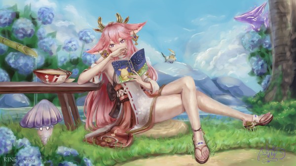 Fanart: Resting Fox