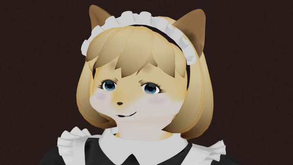 メスケモメイドさん