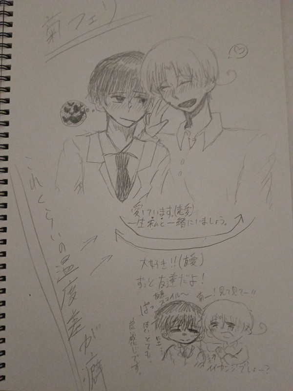 最近の落書きを少しですが 投下します！