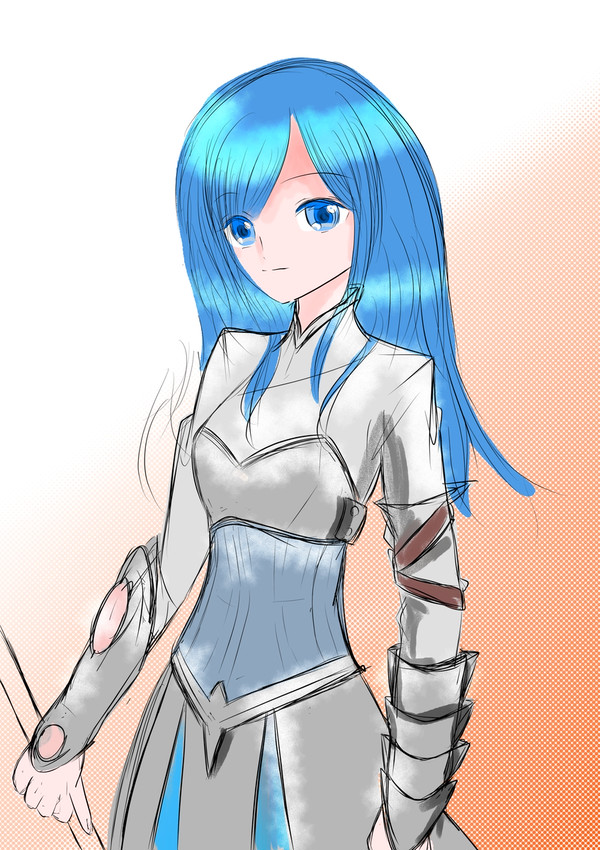 オリジナル女の子・ファンタジー戦士