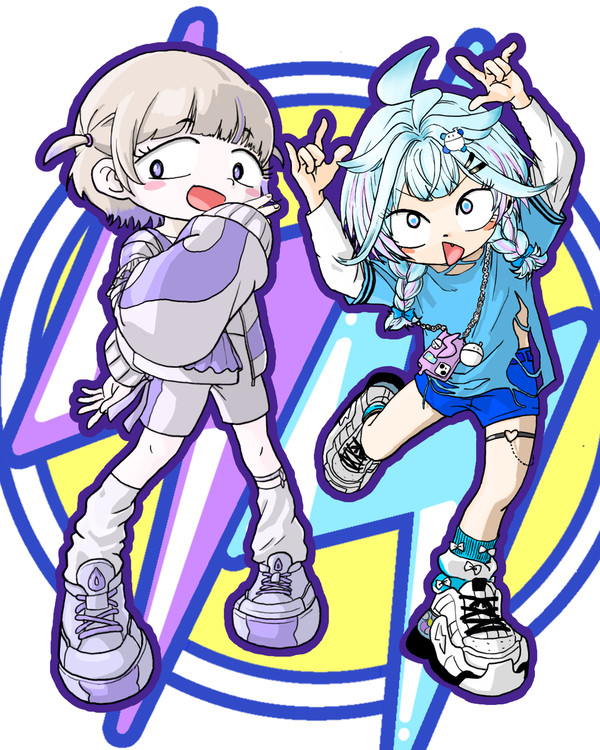 ホロライブのイナズマ⚡ツインズ