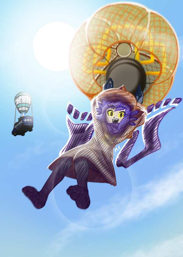 Oneshot x Fortnite Drawing