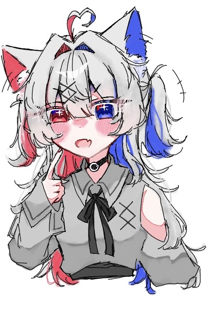 ❤️💙