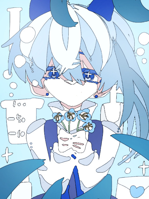 ちょっと特殊な感じで描いた