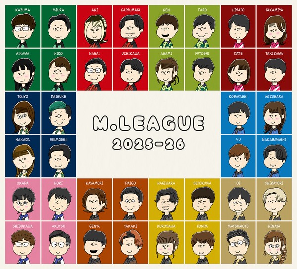 PEANUTS風 M.LEAGUE 2025-26