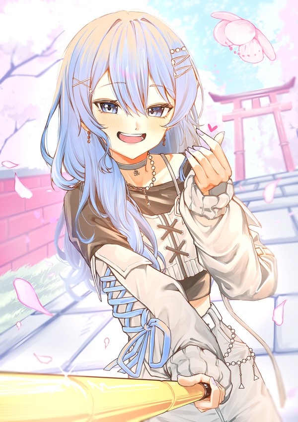Suisei selfie