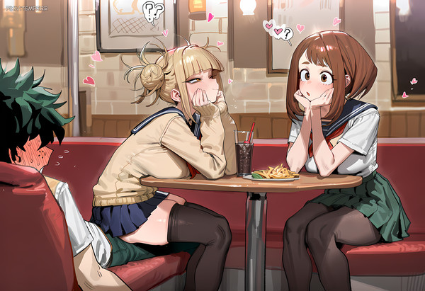 Uraraka X Toga X Midoriya | My H
